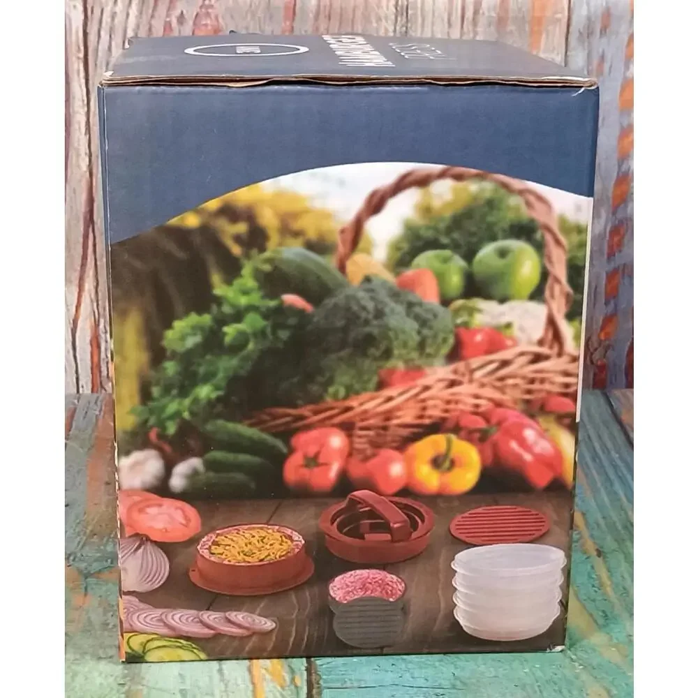 Multi-Style‎ Hamburger Press with Stuffed Burger Capability